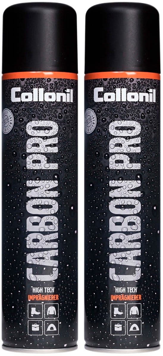 Collonil Carbon Pro | Impregneerspray | Geschikt voor alle materialen | PFOA en PFOS vrij | 2 Bussen