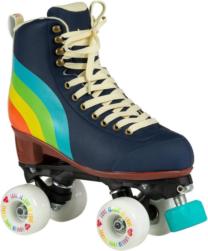 Lifestyle Skates Hoge Cilinder Veter Sluiting Kunstleer