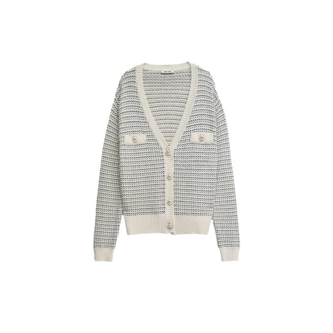 Gebreid damesvest Salsa Jeans