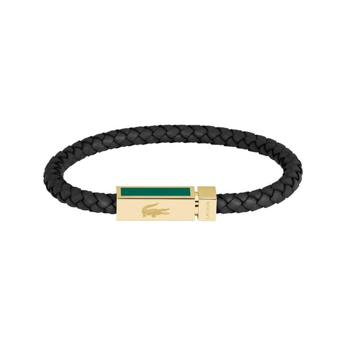 Lacoste - 2040451 - Armband - Heren - zwart - 19cm - CLASSIC