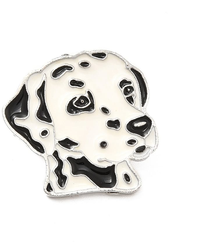 Pin hond dalmatiër, kledingspeld, broche, sierpin