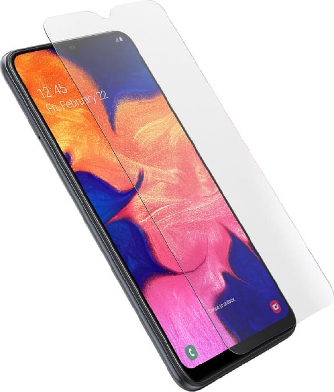 LuxeBass Tempered screenprotector geschikt voor Samsung Galaxy A10e - beeldscherm - scherm - tempered glas