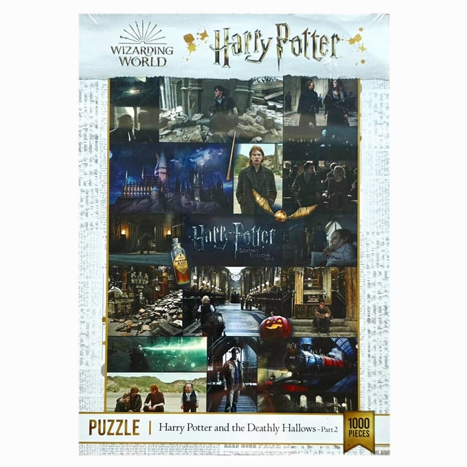 Puzzel 1000 stukjes - Wizarding World - Harry Potter and the Deathly Hallows Part 2