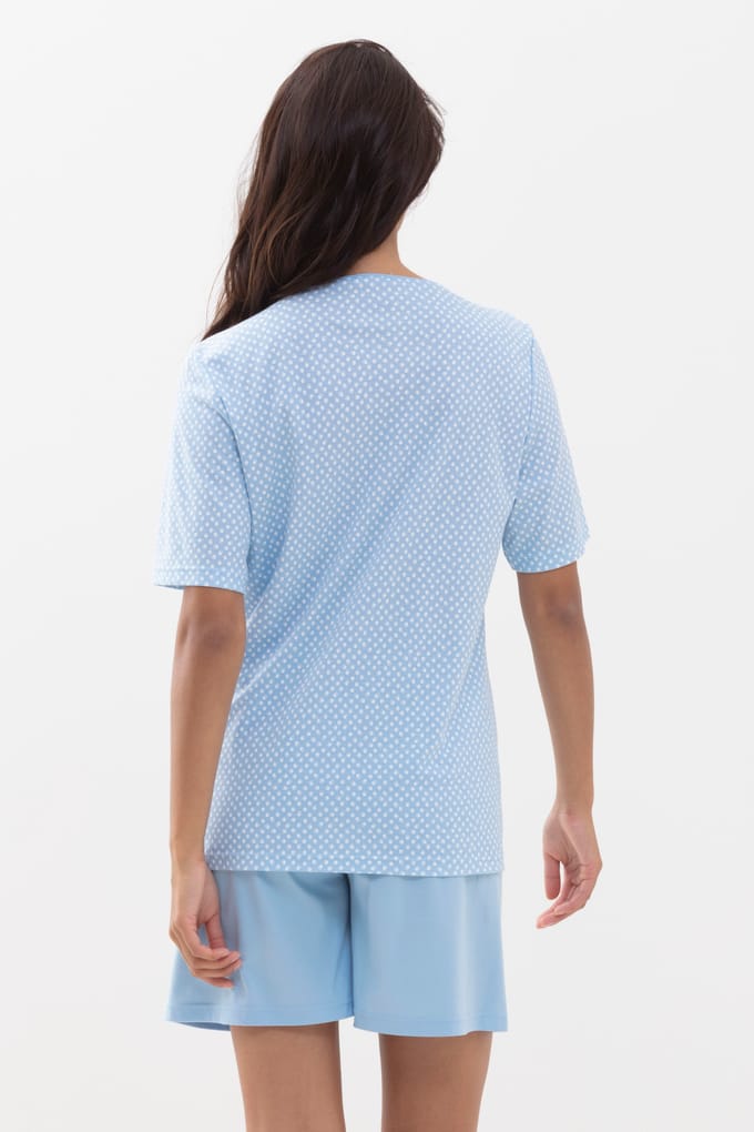 Pyjama kort Serie Emelie Dream Blue