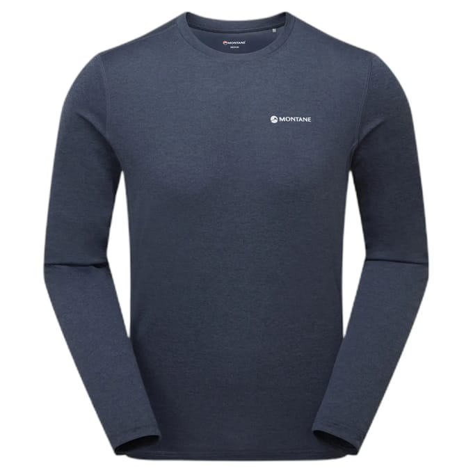 Montane Dart T-shirt Met Lange Mouwen Blauw M Man