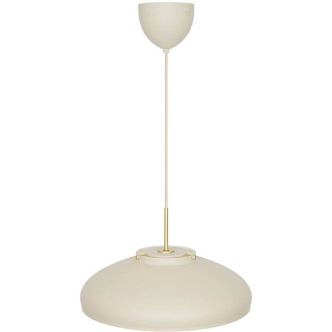 DFTP by Nordlux Hanglamp Latif, beige, Ø 40 cm, messing