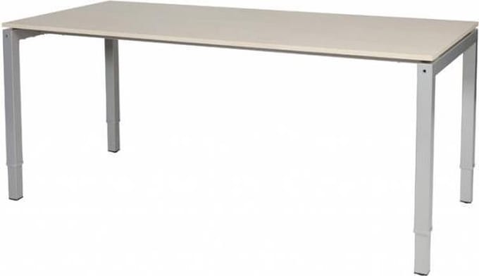 Verstelbaar bureau - Slinger 200x80 Eiken - alu frame