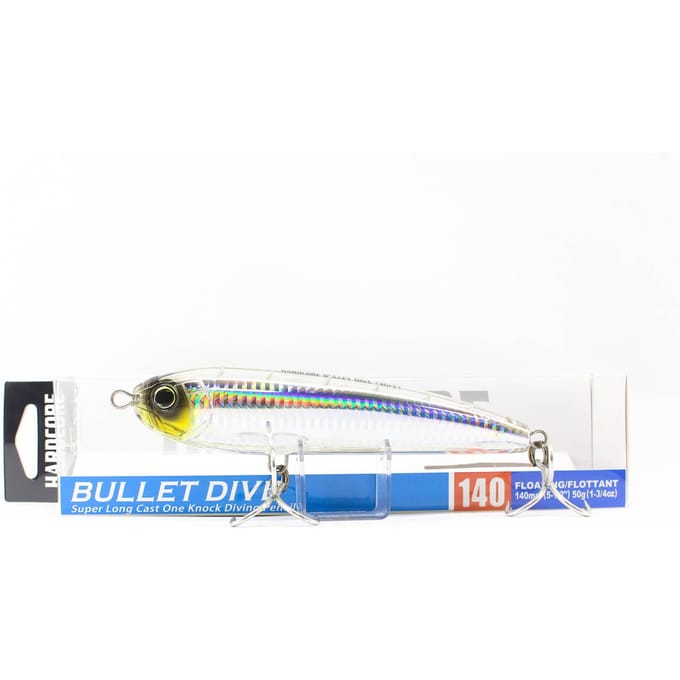 Yo Zuri Duel Hardcore Bullet Dive 140 mm drijvend kunstaas F1222-HTMF (8954) blue