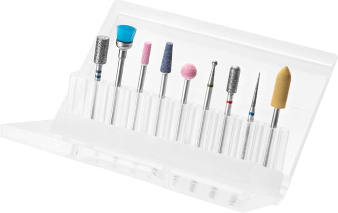 DermaSyis Opzetstukken Freesmachine 9-delige Set