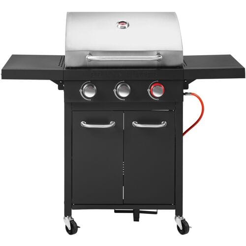 GRILLMEISTER Gas-BBQ met 3 branders