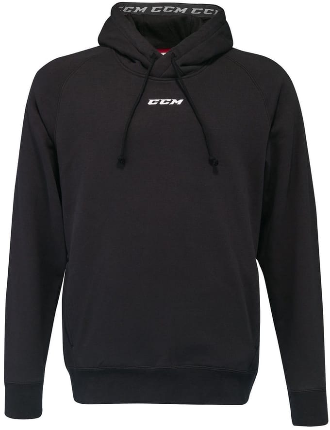 Ccm Team Pullover Hoodie Jr/yt Black M