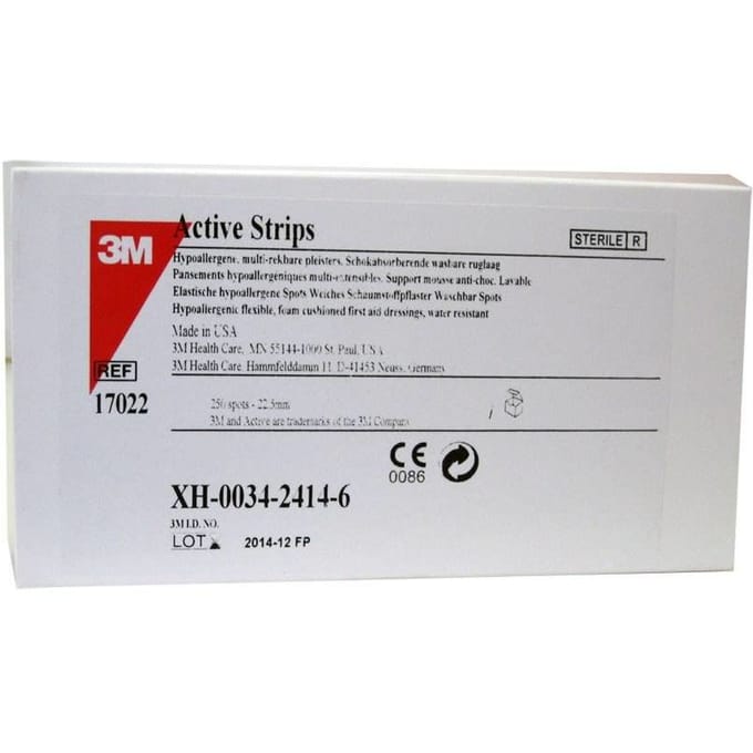 3M Nexcare Active Strips Spots ø 2,3cm 17022 250 Pleister