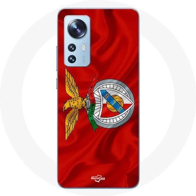 Xiaomi 12X hoesje slb benfica rode achtergrond