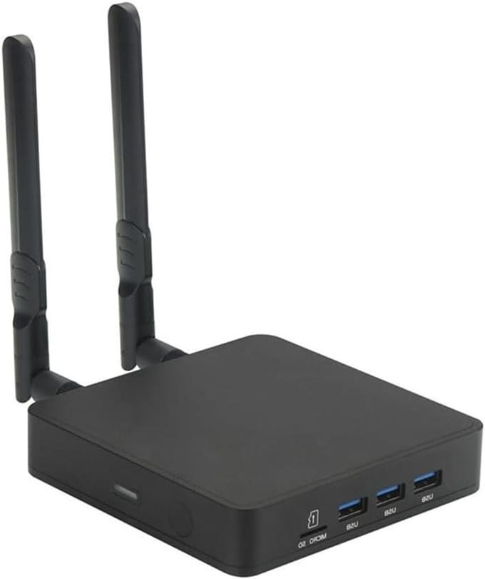 Smart Media Player - Android TV Box - Entertainment Streamen - Wifi 6 Connectiviteit - 4GB RAM 64GB - Zwart