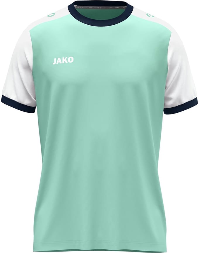 Jako Dynamic Shirt Korte Mouw Kinderen - Munt / Wit / Marine | Maat: 116
