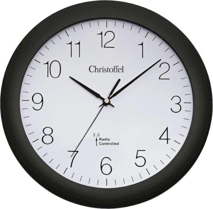 Wandklok radiogestuurd Christoffel - 2001-05
