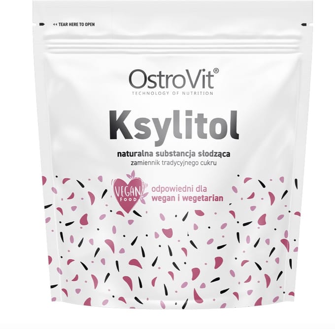 OstroVit Xylitol 1000g - 1kg - Sugar Substitute - vegan