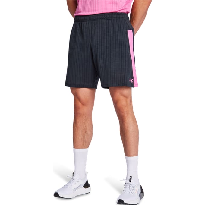 Under Armour Tech Korte Broeken Heren - Zwart - Maat M - Poly Woven