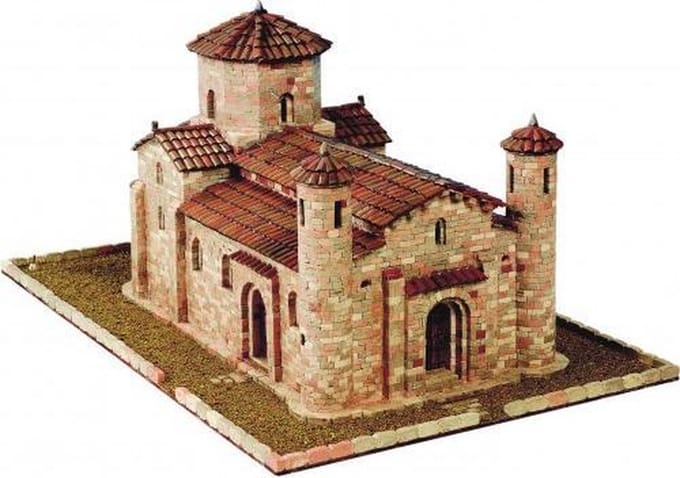 Stenen Bouwpakket Kerk van San Martin Formista (Spanje)- Steentjes