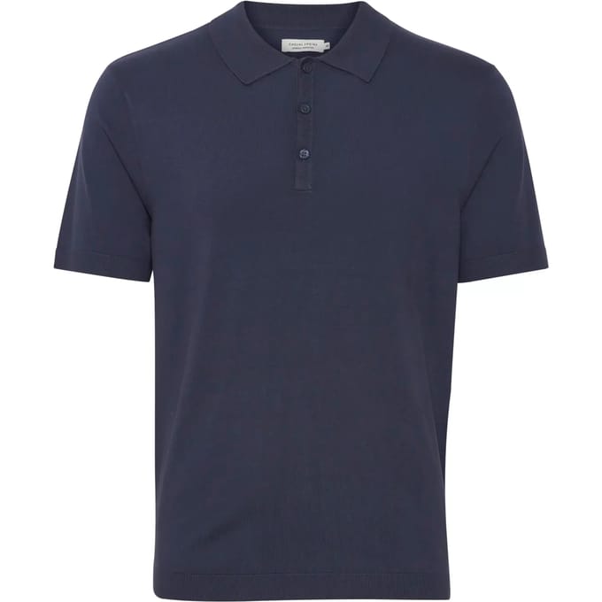 Gebreid poloshirt Casual Friday Karlo