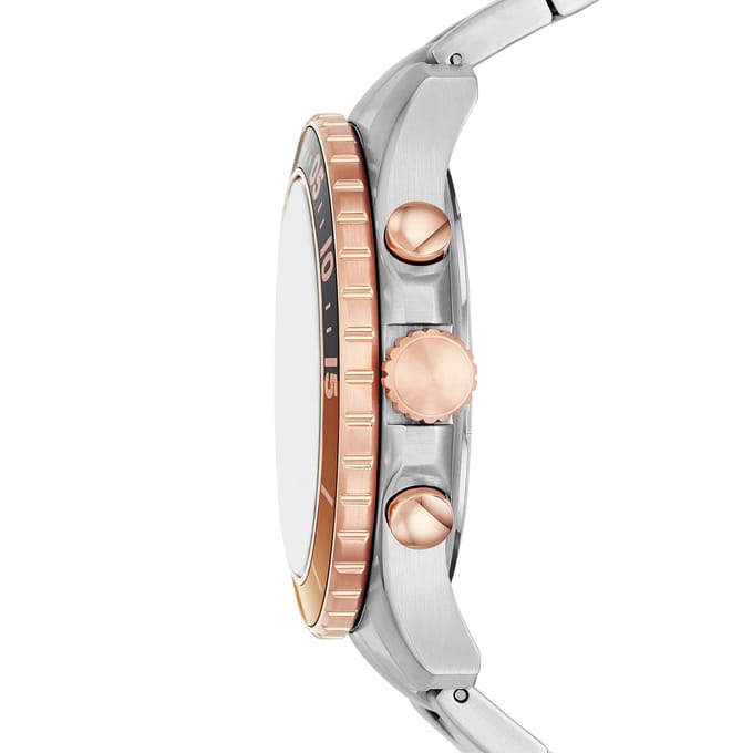 Fossil Fb - 03 FS5768 Horloge - Staal - Zilverkleurig - Ø 46 mm