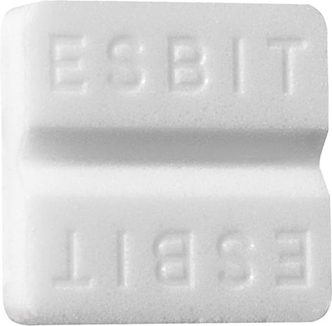 Esbit Blokjes Solid Fuel - set 2x8 Stuks - 27gr p/stuk - 15m Brandtijd