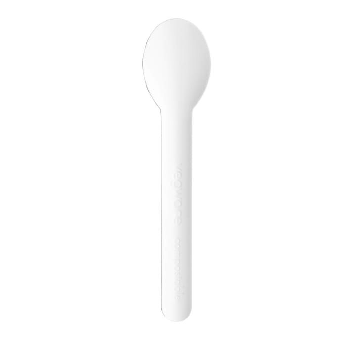 Vegware composteerbare papieren lepel (1000 stuks)