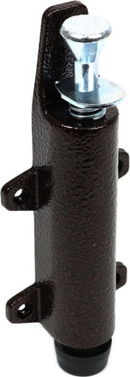 Deurvastzetter bruin, 172 mm