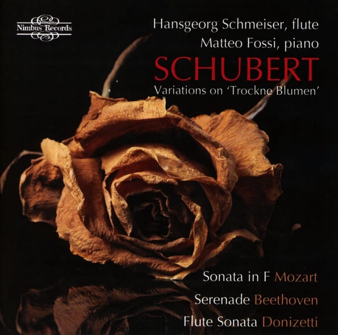 Hansgeorg Schmeiser & Matteo Fossi - Variations On Trockne Blumen (CD)
