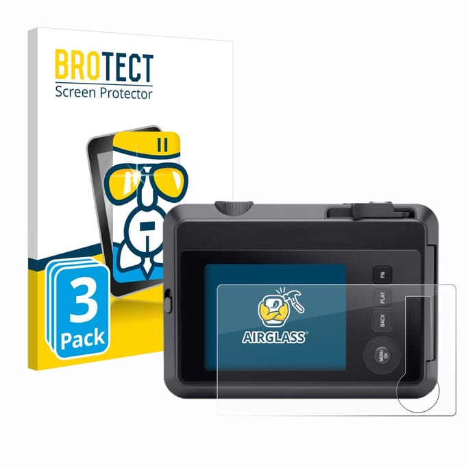 Screenprotector 3 Stuks voor Leica SOFORT 2 Beschermglas transparant