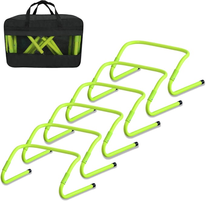 ACXIN Agility & Speed Training Hurdles - Verstelbaar 20-30 cm - 6 Stuks