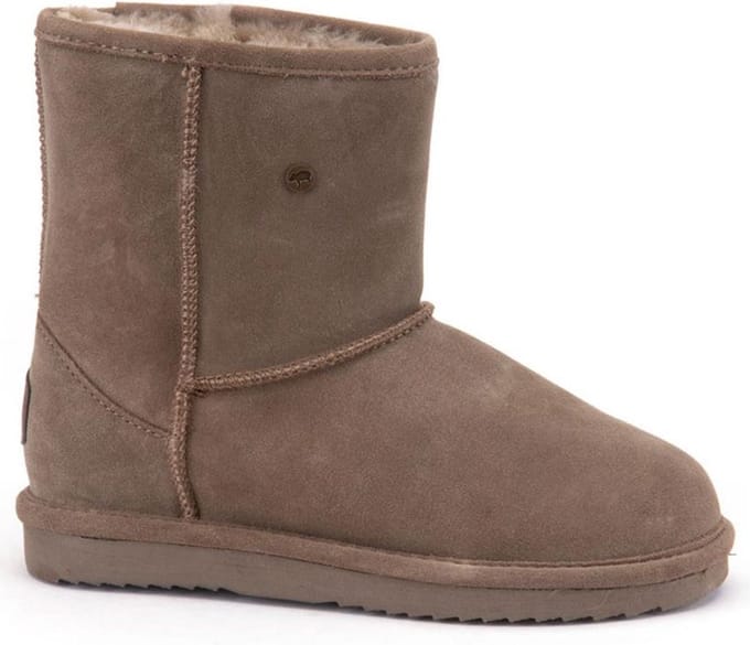 Warmbat - Dames Laars Kangaroo Suede - Moss - Maat 37