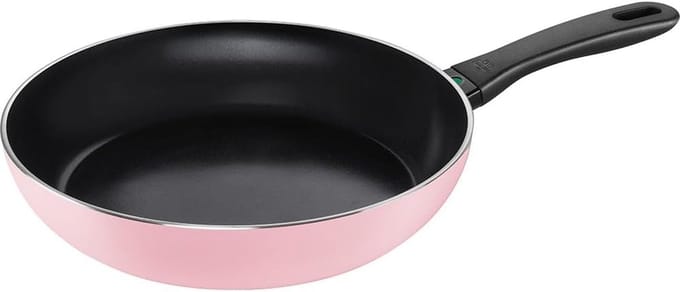 Diepe pan met keramische coating - 28 cm - Roze