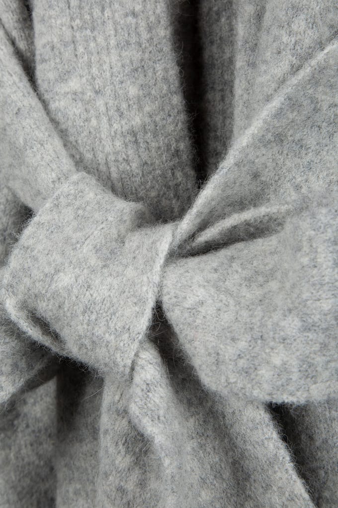 Knitted Ulla Cardigan Light Grey Taglia: L | Giacche Outlet | Donna | Grigio
