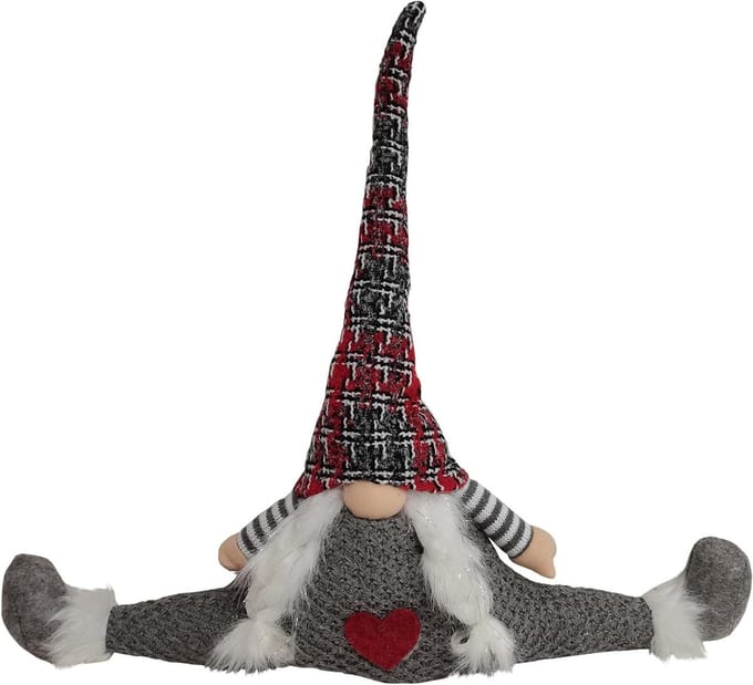 Kabouter Deurstopper - Tochtstopper Elf - Deuren Open Houden - Scandinavisch Ontwerp - 52 x 52 x 15 cm