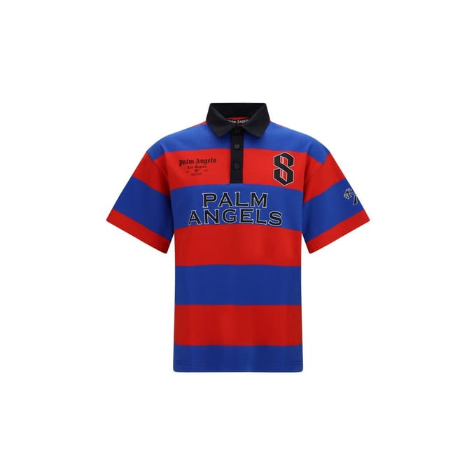 Palm Angels Multicolor Katoenen Polo Shirt