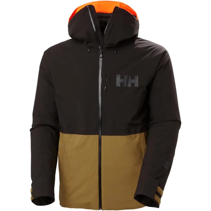 Helly Hansen Powderface Jas Zwart 2XL Man