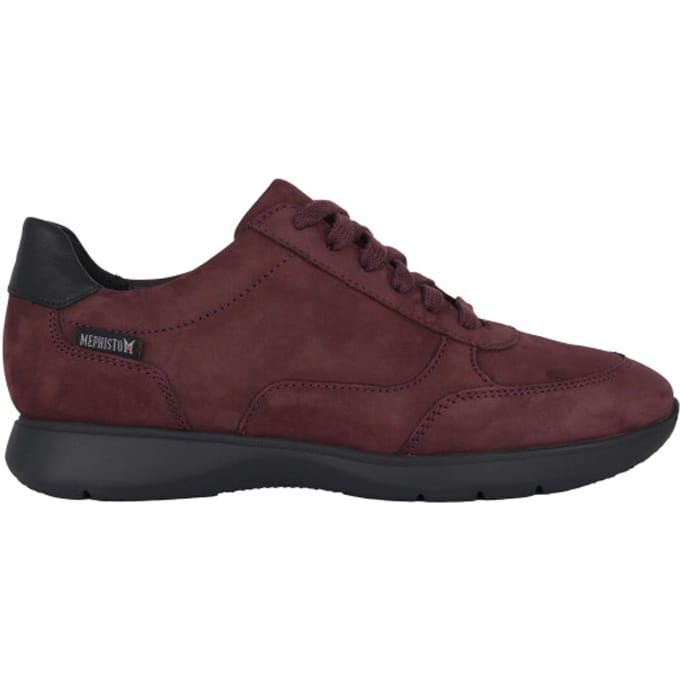 Mephisto Mendy - dames veterschoen - Paars - maat 38.5 (EU) 5.5 (UK)
