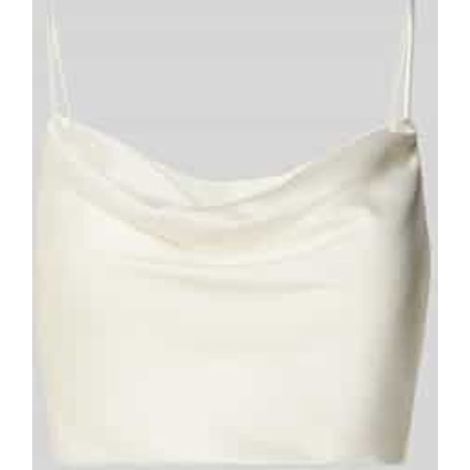 Kort tanktop met Cascadehals