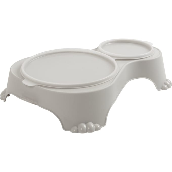 Rotho MyPet Duo voerbak Sally beige 1000ml + 280ml voor katten