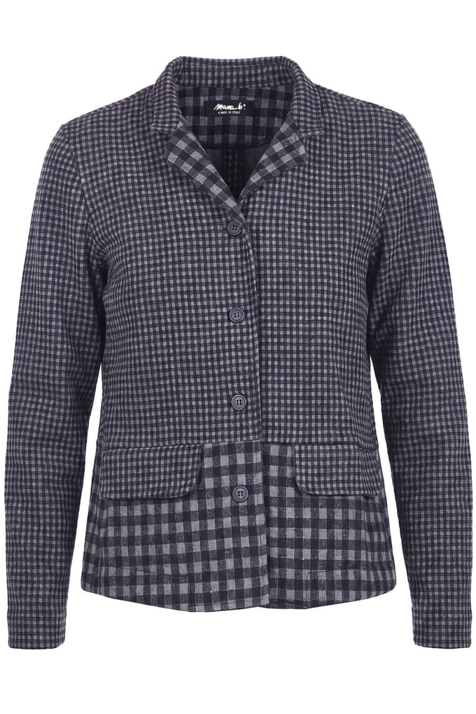 Mama B - Jas - 480033 - Black/Grigio