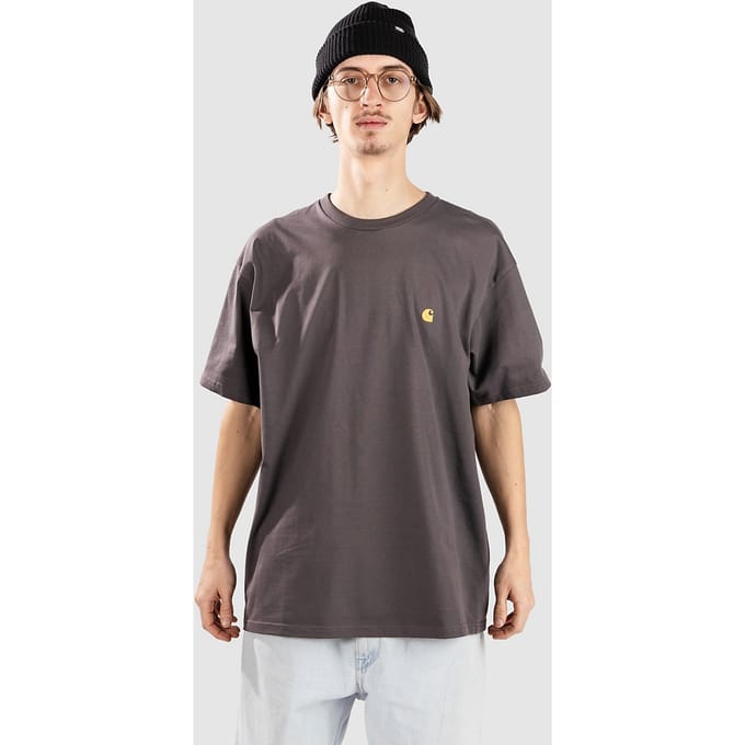 T-shirt met labelstitching model ‘CHASE’