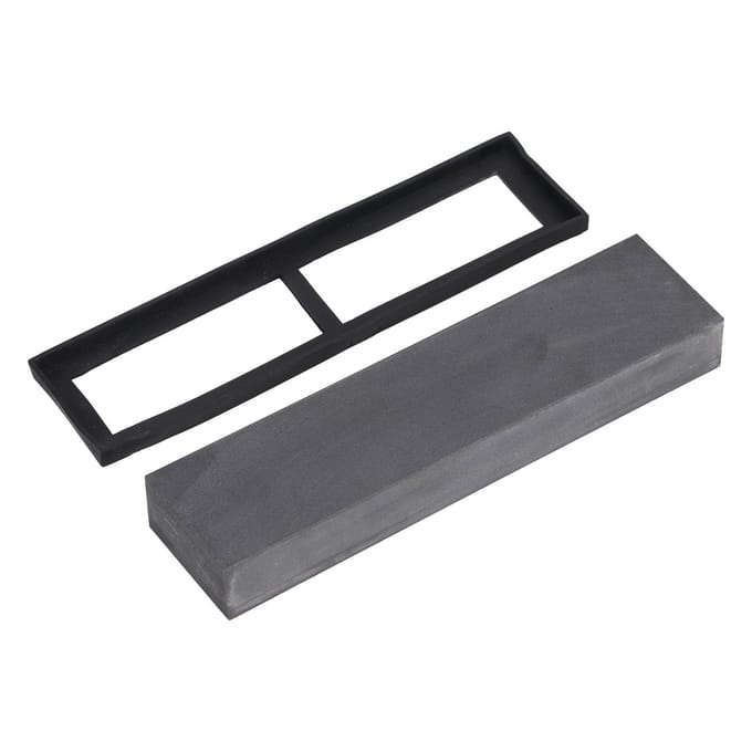 Slijpsteen Hoge Dichtheid Verdikte Slijpsteen Slijpsteen met Anti-Slip Rubber Basis voor gray