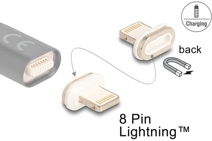 Delock Magnetic Adapter 8 pin Lightning™ male