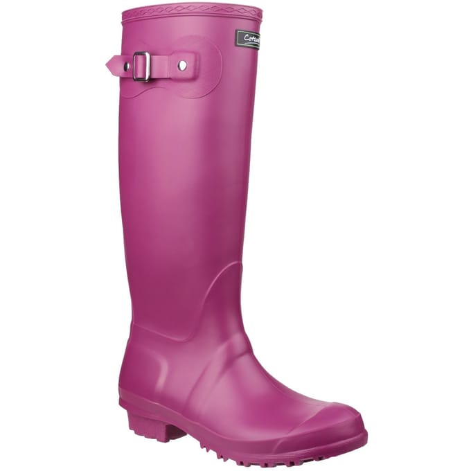 Cotswold Sandringham Buckle-Up Womens Wellington Boots (Bes)