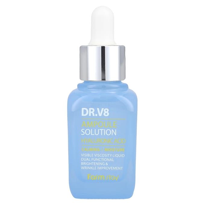 Boerderij, Dr.. V8 Ampul Oplossing Hyaluronzuur, 30ml white