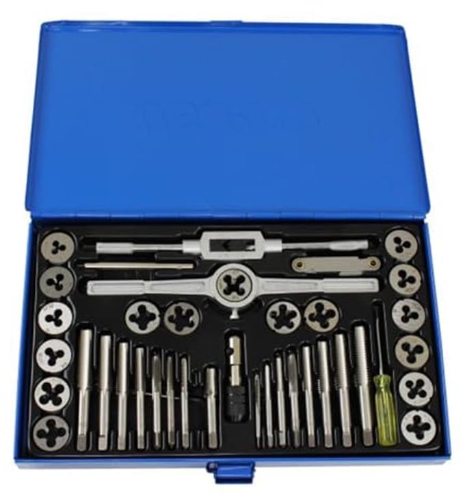 40ST SAE/Imperial Tap en Die Set