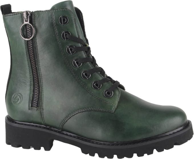 Remonte D8671-55 dames veterboots sportief maat 37 groen