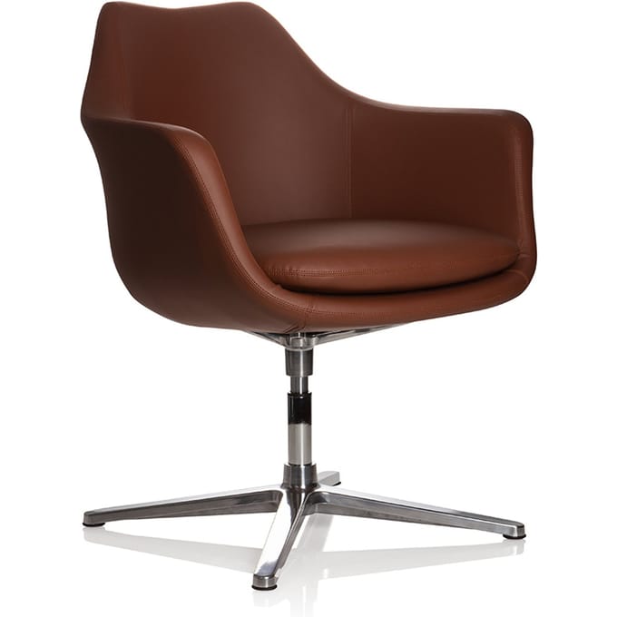 Artemia - Lounge stoel Bruin