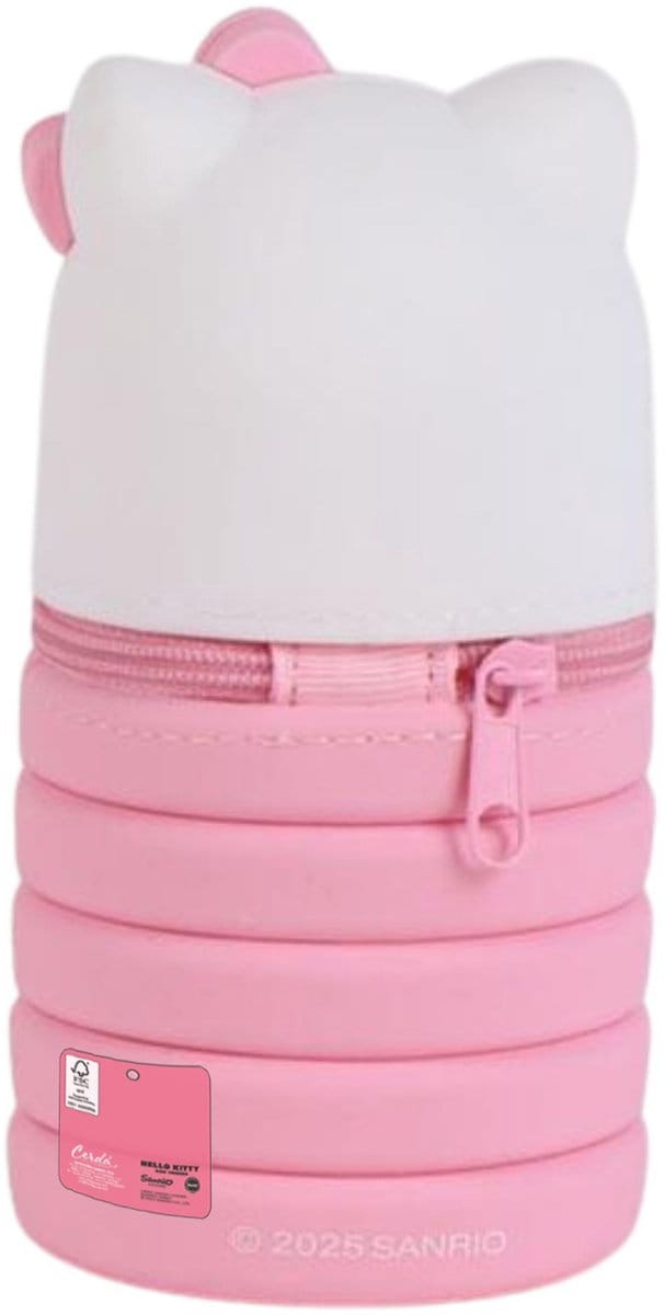 Pennenetui Siliconen Hello Kitty